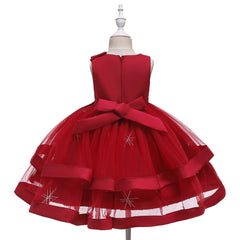 Flower Girl Dresses Kids Princess Wedding Bridesmaid Formal Floral
