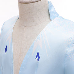 Frozen 2 Kids Girl Elsa Costume Coat Cloak Outfit For Party Holiday