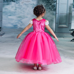 New Girl Costume Dresses Aurora Princess For Party Holiday Halloween Birthday
