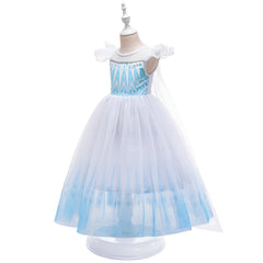 Frozen 2 Elsa Princess Girl Costume Dresses For Holiday Party