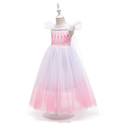 Frozen 2 Elsa Princess Girl Costume Dresses For Holiday Party