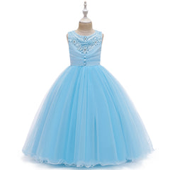 New Girls Full Length Ball Gown Dresses For Wedding Formal Holiday Party Bridesmaid