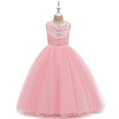 New Girls Full Length Ball Gown Dresses For Wedding Formal Holiday Party Bridesmaid