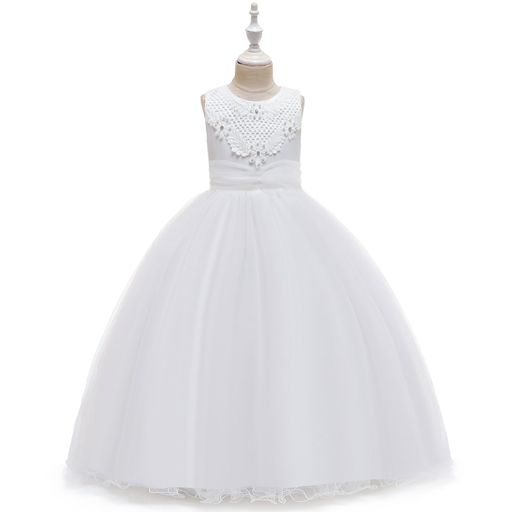 New Girls Full Length Ball Gown Dresses For Wedding Formal Holiday Party Bridesmaid