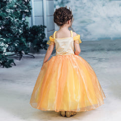 New Girls Costume Dresses Aurora Princess Cosplay Party Holiday Halloween Fancy Dress