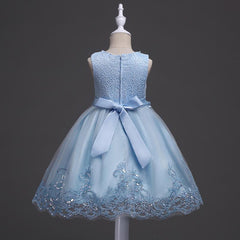 New Girl Dresses Toddler Kids Princess Formal Party Graduation Bridesmaid Dresses