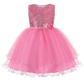 Flower Girl Dresses Sequin Princess Wedding Birthday Holiday Party Formal Graduation