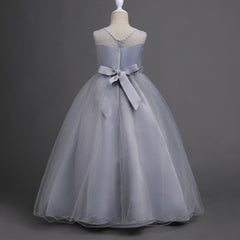Flower Girl Dresses Princess Formal Graduation Bridesmaid Wedding Ball Gown
