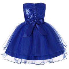 Flower Girl Dresses Sequin Princess Wedding Birthday Holiday Party Formal Graduation