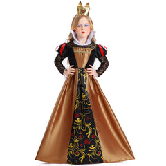 Alice The Red Queen New Girl Costume Dress Cosplay Party Halloween