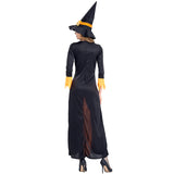 Women's Halloween Wicked Witch Costume Adult Cosplay Dress