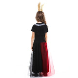 Alice The Red Queen New Girl Costume Dress Cosplay Party Holiday Halloween