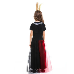 Alice The Red Queen New Girl Costume Dress Cosplay Party Holiday Halloween