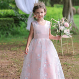 New Flower Girl Dress Princess Dress  Costume Party Holiday Wedding Birthday