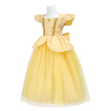 New Girl Princess Rapunzel Belle Cinderella Costume Dresses For Cosplay Halloween Party