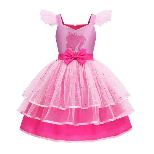 Barbie Princess New Girl Dress Costume For Cosplay Halloween Party 1200