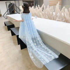 Frozen Elsa Anna New Girl Costume Dress Cosplay Party Holiday Wedding Dress