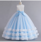 Flower Girl Dress Bow Sequins Wedding Dress Princess Dress Birthday Costume Party Holiday (Copy) (Copy)