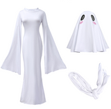 Women Sexy Ghost Lady Apricot Lady Drag Cosplay Costume