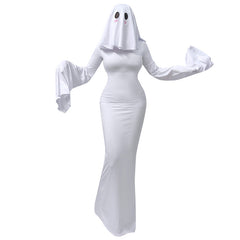 Women Sexy Ghost Lady Apricot Lady Drag Cosplay Costume