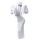 Women Sexy Ghost Lady Apricot Lady Drag Cosplay Costume