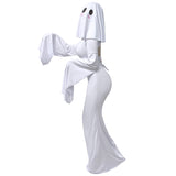Women Sexy Ghost Lady Apricot Lady Drag Cosplay Costume