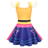 KPop Demon Hunter Rumi Zoey Cosplay Party Set Short-sleeved Shirt Costume Dress