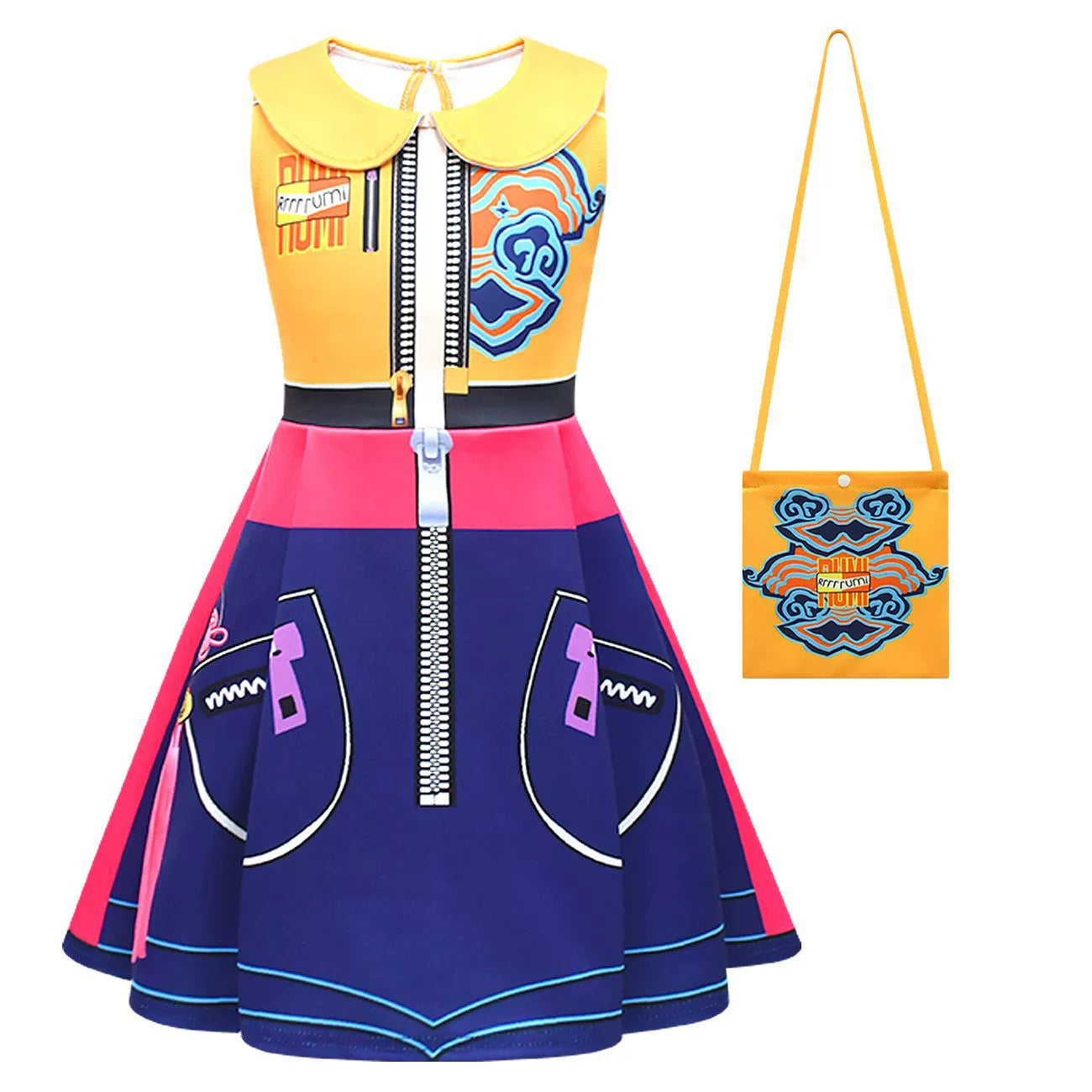 KPop Demon Hunters Rumi Zoey Costume Cosplay New Girl Dresses