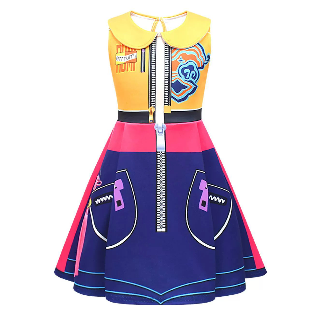 KPop Demon Hunters Rumi Zoey Costume Cosplay New Girl Dresses