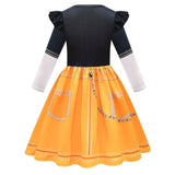 KPop Demon Hunters Rumi Zoey Cosplay Party Costume Dress Set For Girls