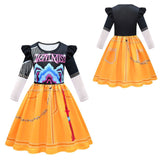 KPop Demon Hunters Rumi Zoey Cosplay Party Costume Dress Set For Girls