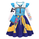 KPop Demon Hunters Rumi Zoey Cosplay Party Costume Dress Set For Girls