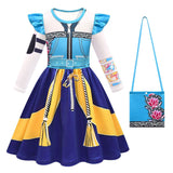 KPop Demon Hunters Rumi Zoey Cosplay Party Costume Dress Set For Girls