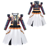 KPop Demon Hunters Rumi Zoey Cosplay Party Costume Dress Set For Girls