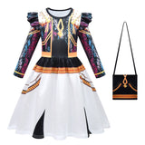KPop Demon Hunters Rumi Zoey Cosplay Party Costume Dress Set For Girls
