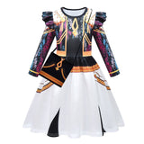 KPop Demon Hunters Rumi Zoey Cosplay Party Costume Dress Set For Girls