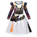KPop Demon Hunters Rumi Zoey Cosplay Party Costume Dress Set For Girls