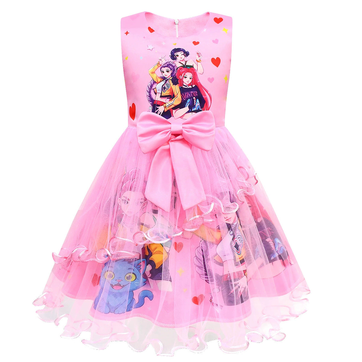 KPop Demon Hunters Rumi Zoey Costume Cosplay Girl Dresses Princess
