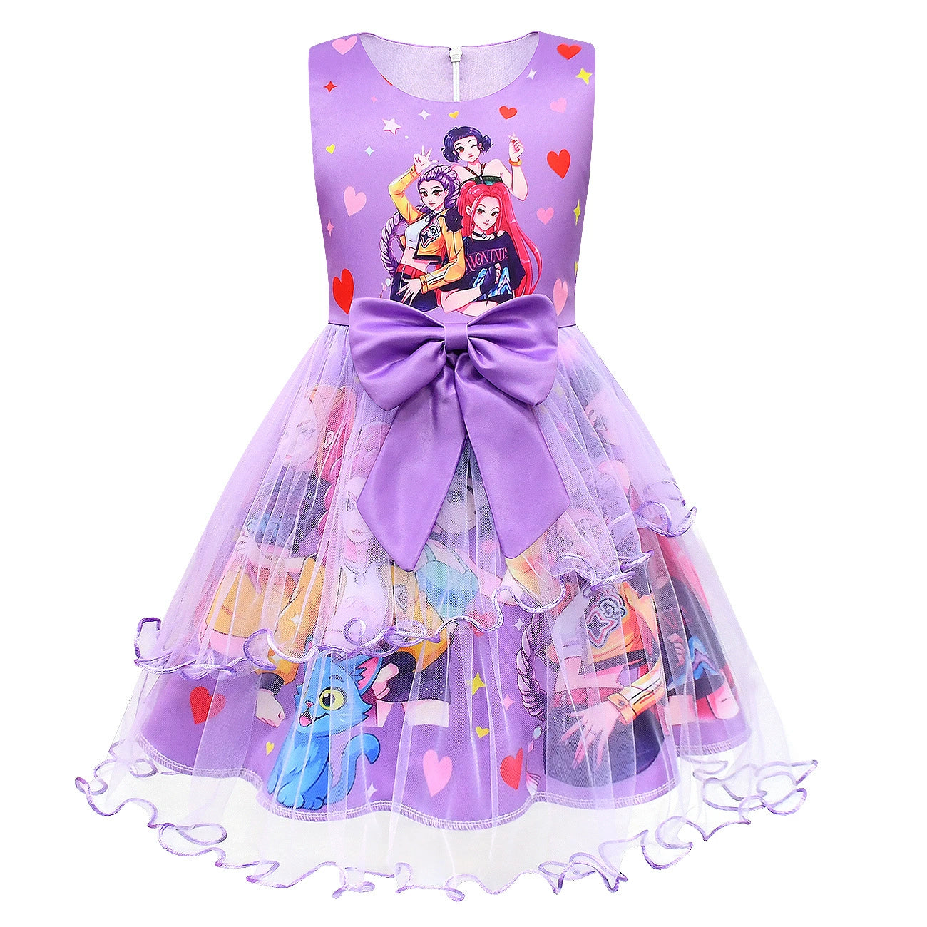 KPop Demon Hunters Rumi Zoey Costume Cosplay Girl Dresses Princess