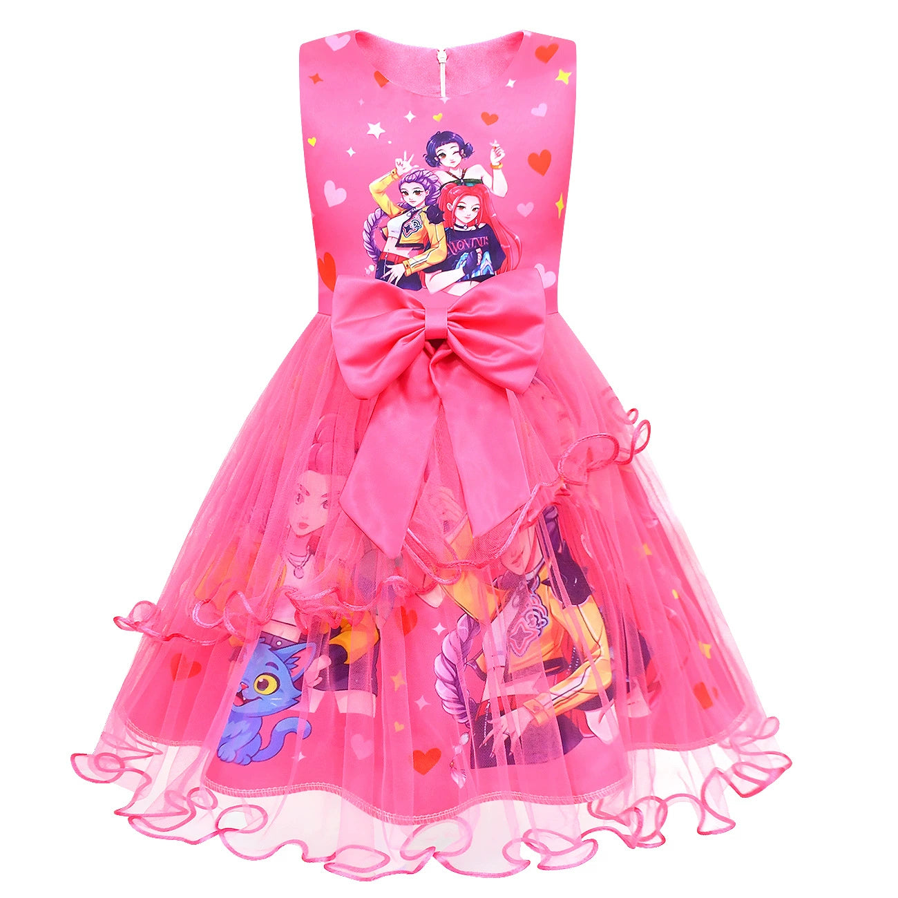 KPop Demon Hunters Rumi Zoey Costume Cosplay Girl Dresses Princess