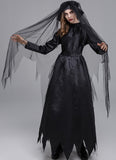 Women Ghost Bride Zombie Bride Ghost Lady Apricot Lady Drag Cosplay Costume