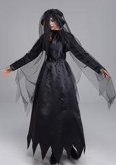 Women Ghost Bride Zombie Bride Ghost Lady Apricot Lady Drag Cosplay Costume