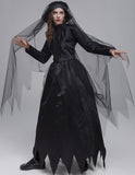 Women Ghost Bride Zombie Bride Ghost Lady Apricot Lady Drag Cosplay Costume