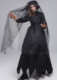 Women Ghost Bride Zombie Bride Ghost Lady Apricot Lady Drag Cosplay Costume
