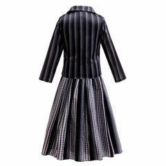 Addams Family Wednesday Academy Uniform costume Kids Outfits for Girls