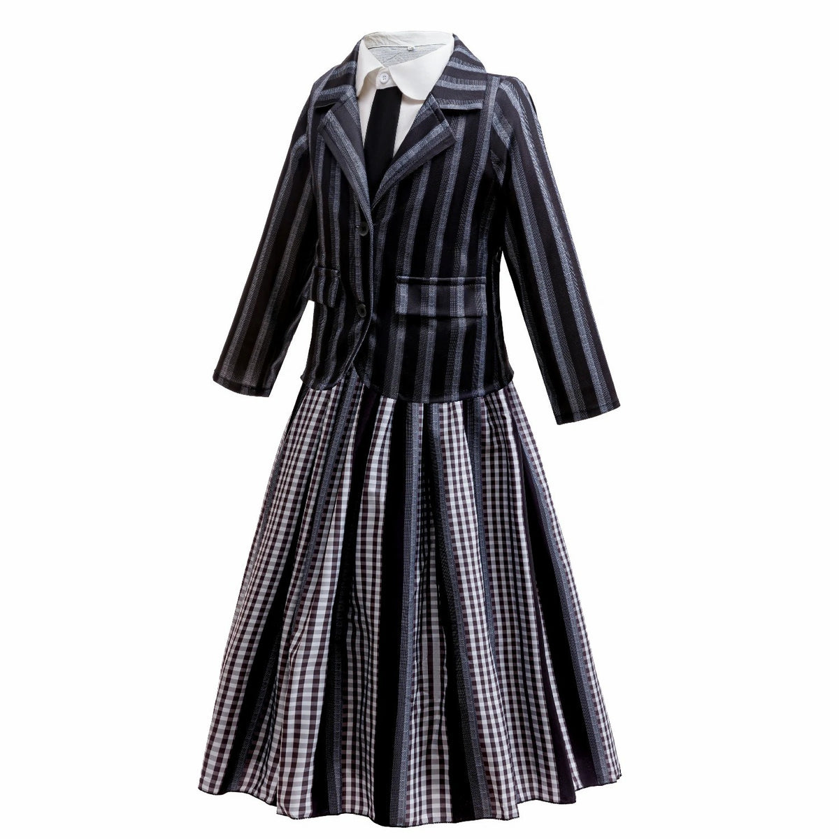 Addams Family Wednesday Academy Uniform costume Kids Outfits for Girls