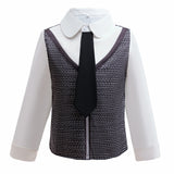 Addams Family Wednesday Academy Uniform costume Kids Outfits for Girls