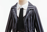 Addams Family Wednesday Academy Uniform costume Kids Outfits for Girls