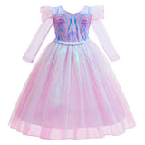 New Wicked Kids Glinda Cosplay Princess Costume Dress For Girls