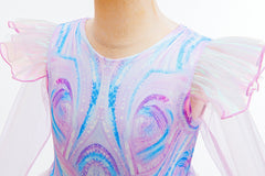 New Wicked Kids Glinda Cosplay Princess Costume Dress For Girls